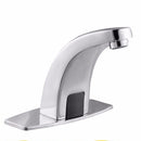 Alloy Automatic Sink Infrared Sensor Tap Touchless Handsfree Single Cold Water Tap Basin Faucet for Hotel School Home Department