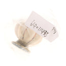 Ceramic Cute Pumpkin Style Kitchen Cabinet Pull Knob Handle Hardware White