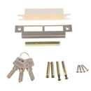 Set Mute Door Handle Lock Deadbolt Lever Door Lock For Wooden Doors Black