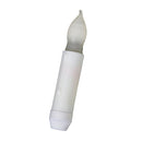 115mm LED Flameless Led Taper Candle Battery Powered Long Dinner Candles with Switch