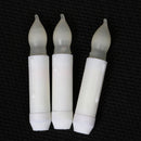 115mm LED Flameless Led Taper Candle Battery Powered Long Dinner Candles with Switch