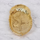 Pineapple Gold Plated Fruit Bowl Dish Food Tray Bowl Jewelry Case 3kg Leaf