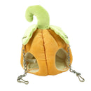 Lovely Warm Small Cats Dogs Pet Nest Hamster Bed Hammock Pumpkin Patch Shape