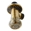 G1/2 Bathroom Basin Sink Tub Toielt Heater Angle Valve , Brass Body & Ceramic Core