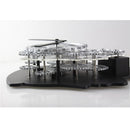Battery Powered 3D Metal Human Brain Gear Wall Clock Decorative Clock Collectable Gift