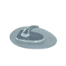 2 Round Adhesive Wall Hook Traceless Sticky Clothes Towel Hanger 6.5x6.5cm