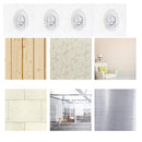 2 Round Adhesive Wall Hook Traceless Sticky Clothes Towel Hanger 6.5x6.5cm