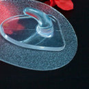 2 Round Adhesive Wall Hook Traceless Sticky Clothes Towel Hanger 6.5x6.5cm