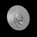 3Pcs Round Clear Self Adhesive Hook Wall Door Hanger Reusable & Waterproof