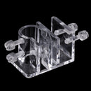 Aquarium Acrylic Fish Tank Filter Outflow Inflow Pipe Water Hose Clip Holder New