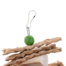 Grass Pet Cage Hanging Toy Chew Toy Bird Parrot Hamster Rabbit with A Bell