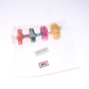 Colorful Pet Cage Hanging Toy Chew Toy Bird Parrot Hamster Rabbit with Bell