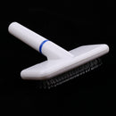Pet Hair Grooming Brush Comb Razor Fur Hairdressing Shaving Trimmer Rake White