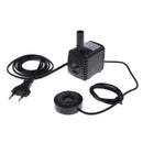 EU Plug Ultra Silent Aquarium Pond Submersible Pump Powerhead Fountain 7 W