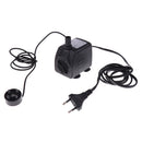 EU Plug Ultra Silent Aquarium Pond Submersible Pump Powerhead Fountain 15W