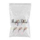 5Pc Cat Scratching Ball Feather Teaser Toy for Cat Kitten