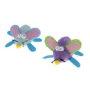 2Pcs Pull String Cat Mouse Toy Play Pet Vibrating Moving Mouse Fun Kitten Playful ( Random Color )