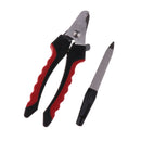 Professional Stainless Steel Pet Dog Cat Nail Toe Trimmer Clippers With FREE Nail File for Small, Medium and Large Dogs