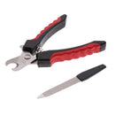 Professional Stainless Steel Pet Dog Cat Nail Toe Trimmer Clippers With FREE Nail File for Small, Medium and Large Dogs