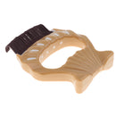Pet Hair Trimmer Comb Elegant Hair Removing Shell Comb Portable Cat Brown