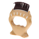 Pet Hair Trimmer Comb Elegant Hair Removing Shell Comb Portable Cat Brown