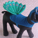 Pet Cosplay Clothing Peacock Small Dog Cat Animal Pet Halloween Costume Apparel