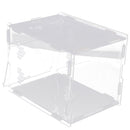 Clear Acrylic Pet Reptile Lizard Transport Breeding Feeding Case 17x17x22cm