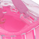 Pet Hamster House Travel Carrier PP Resin Small Animal Dwarf Hamster House Cage
