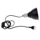 E27 Light Dome Reflector Reptile Bulb Holder Tortoise Lamp Holder EU Plug