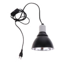 E27 Light Dome Reflector Reptile Bulb Holder Tortoise Lamp Holder EU Plug