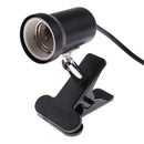 Clip-on Lamp Black Aquarium Light Fish Tank With Touch Sensor Switch EU Plug
