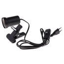 Clip-on Lamp Black Aquarium Light Fish Tank With Touch Sensor Switch EU Plug