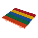Wooden Colorful Platform Station Exercise Toy for Pet Bird Parrot Rat Hamster Mouse Fun