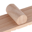 Natural Wood Cask Cage Toy Pet Hamster Mice Guinea Pigs Excise Toy Bridge