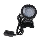 Multi-color 36LED Underwater Spot Light For Water Aquarium Fish Tank EU Plug