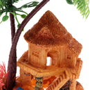 Decorative Coconut Tree Fish Hideouts Fish Tank Aquarium DIY Ornaments Decor