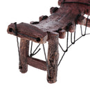 Aquarium Resin Bridge Landscape Fish Tank Ornaments Drawbridge Cave Decor