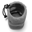 Hands Free Dog Walking Ajustable Leash Lead Waist Bag Running Jogging Gray