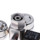Aluminum Alloy Double-Gauge CO2 Regulator Meter With Co2 Bubble Counter