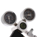 Aluminum Alloy Double-Gauge CO2 Regulator Meter With Co2 Bubble Counter