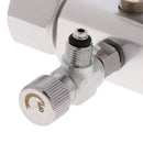 Aluminum Silver w21.8 Aquarium CO2 Pressure Reducer Carbon Dioxide Regulator