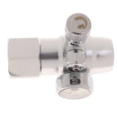 G5/8 Silver Aquarium Co2 Decompression Table Electromagnetic Double Watch