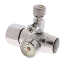 G5/8 Silver Aquarium Co2 Decompression Table Electromagnetic Double Watch