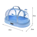 Hamster House Transparent Cabin Cage Hamster Small Animals Carrier Pet Case