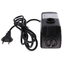 -088 Aquarium Submersible Pump Water Pump For Fish Tanks Black EU Plug