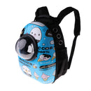 Breathable Pet Travel Backpack Space Capsule Carrier Bag Hiking Bubble Backpack for Cat & Dog Puppy ( Blue )