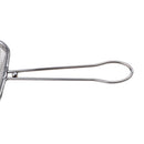 Reptile Sand Shovel Metal Poop Scoop Terrarium Cleaning Tools Silver