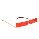 Hipster Polarized Sunglasses Women Geometric Square Small Metal Frame Shade Glasses New Style