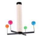 Cat Kitten Scratcher Toy Climbing Toy with 4 Colorded Bells