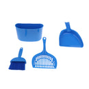 4 Pcs Pet Cleaning Products Dustpan And Brush Set Cage Cleaner Pet Supplies